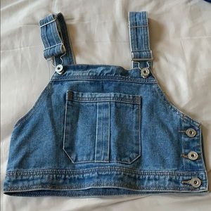 Denim Crop Top